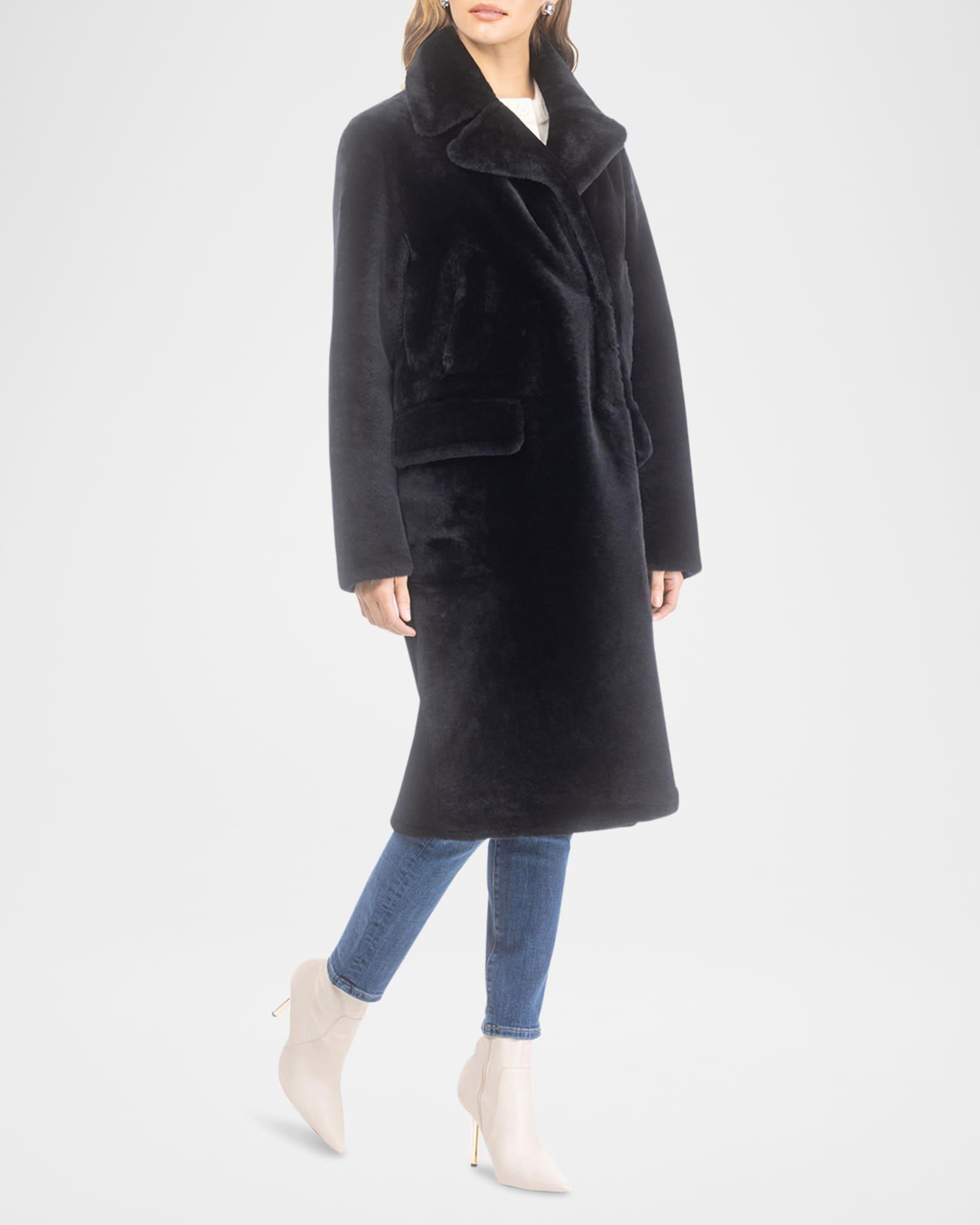 Merino Shearling Lamb Short Coat Product Image