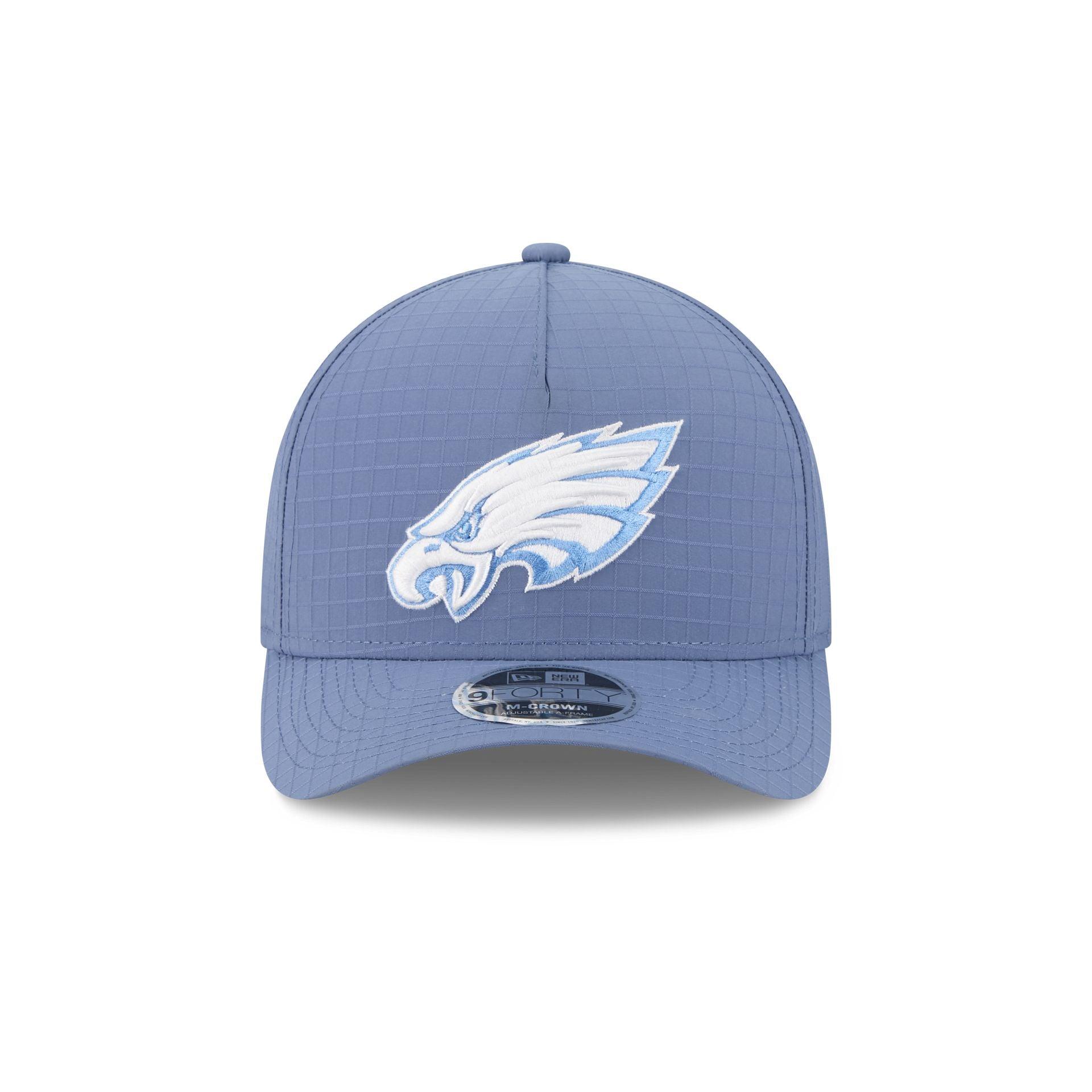Philadelphia Eagles Blue Ripstop 9FORTY M-Crown A-Frame Snapback Hat Male Product Image