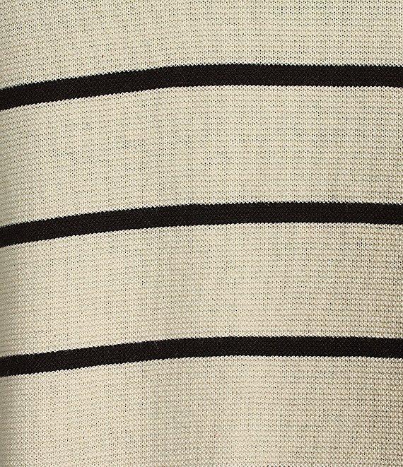 NIC + ZOE Easy Stripe Half Zip Long Sleeve Sweater Product Image