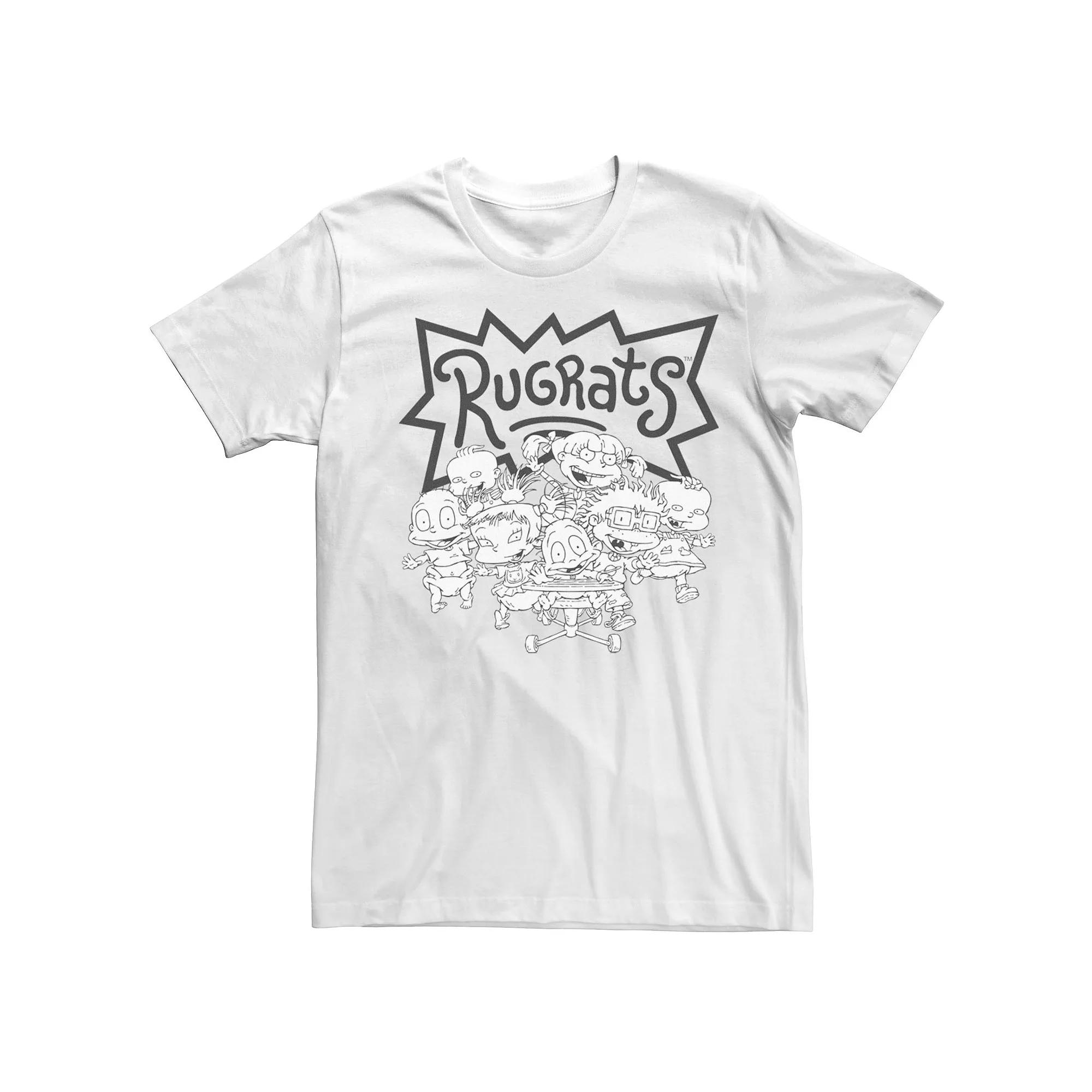 Men's Rugrats Outline Group Logo Tee,  Product Image