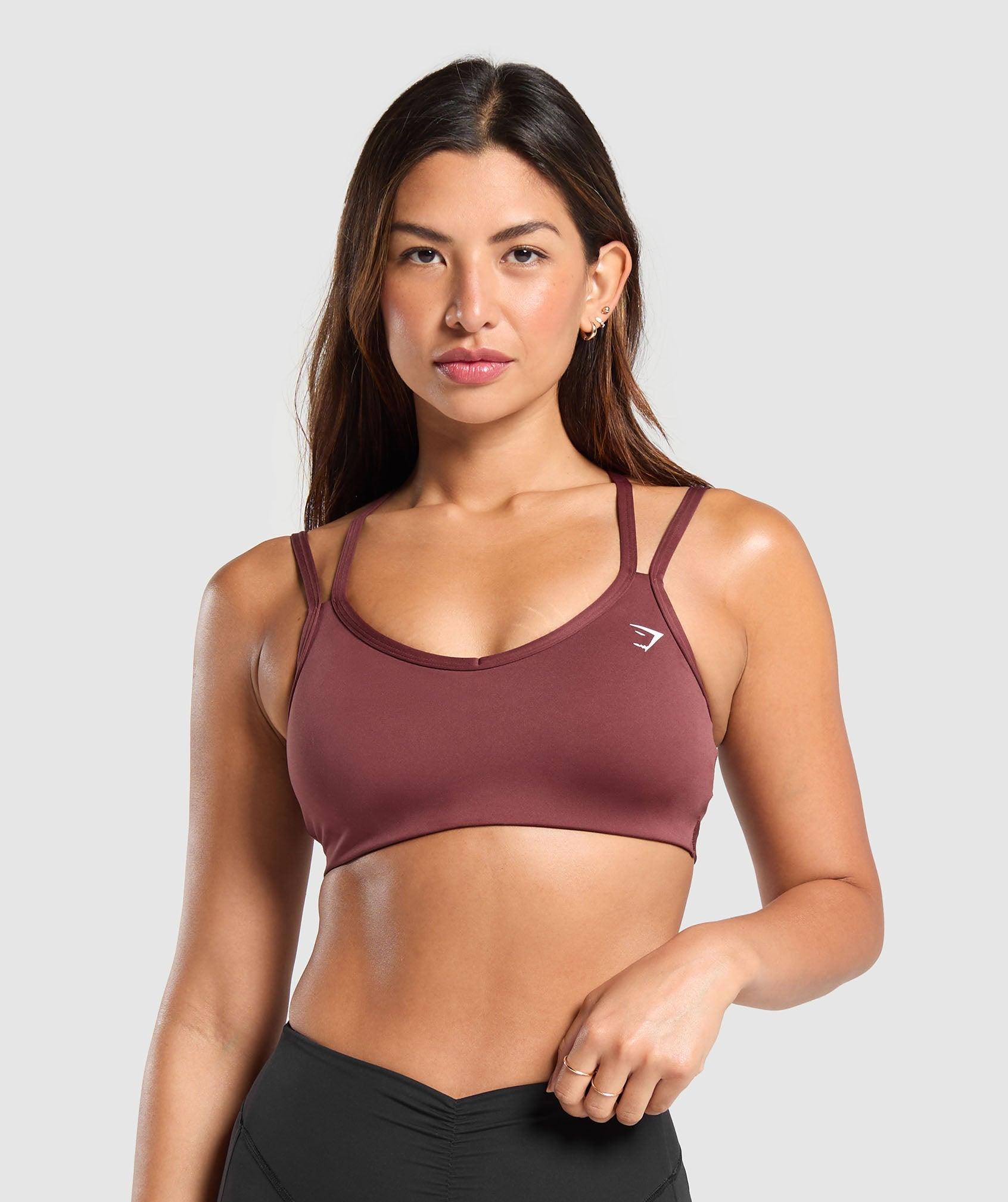 Strap Feature Sports Bra Product Image