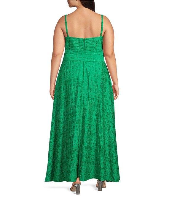 Layered With Love Plus Size Griffin Pleated A-Line Maxi Dress Product Image