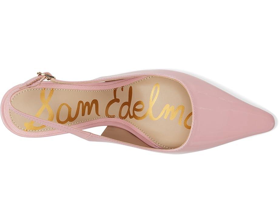 Khloe Pointed Toe Slingback Kitten Heel Product Image