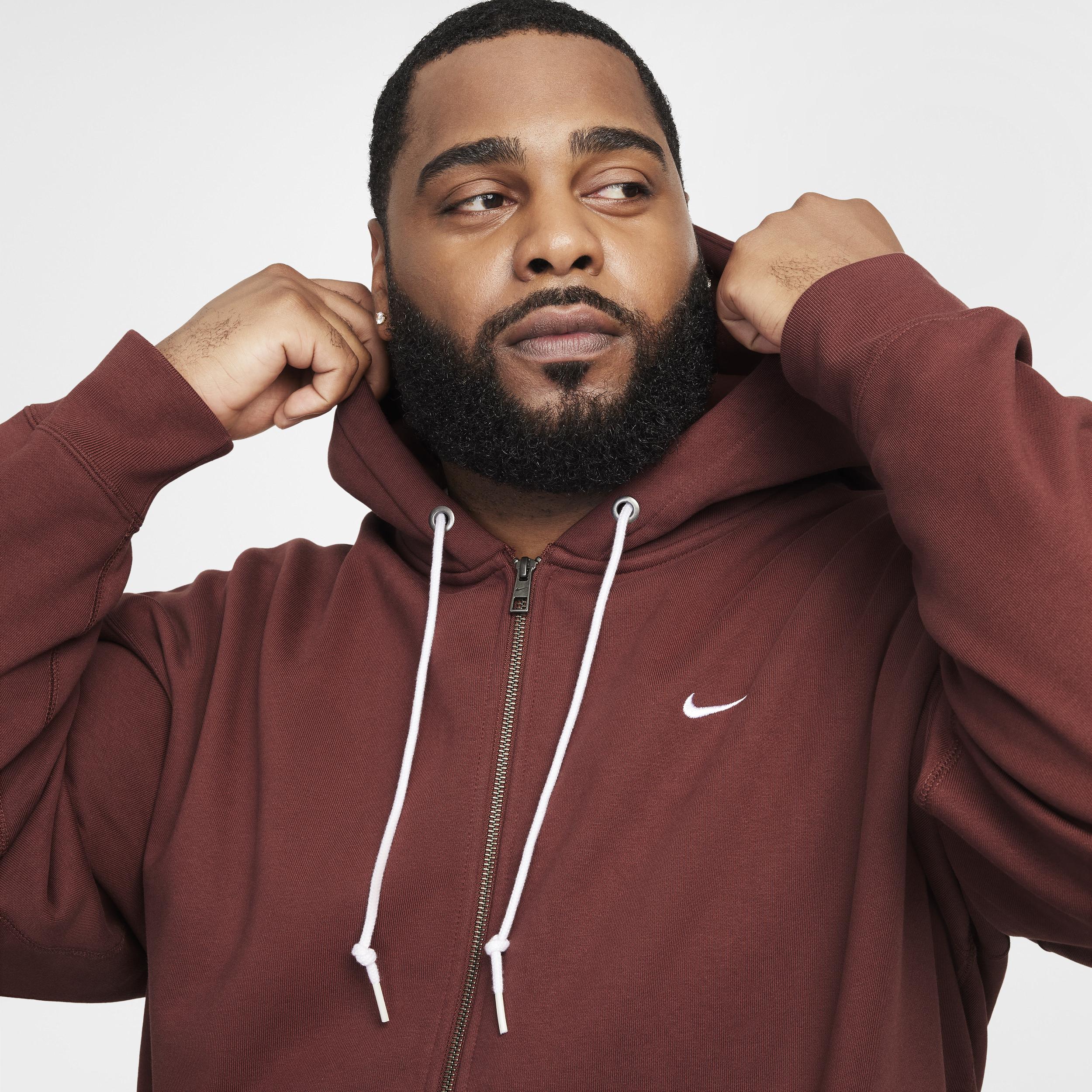 Nike Men's Solo Swoosh Full-Zip Hoodie Product Image