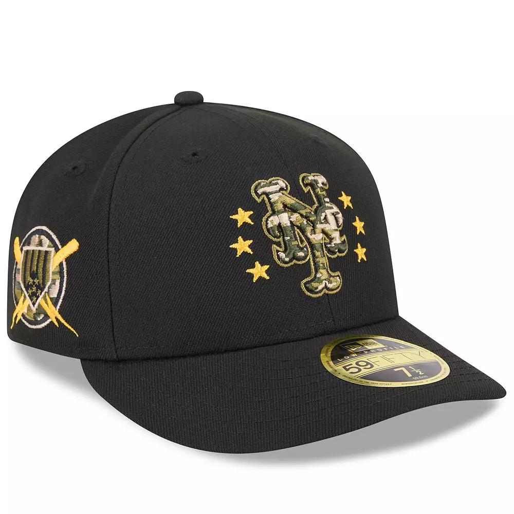 Men's New Era Black New York Mets 2024 Armed Forces Day Low Profile 59FIFTY Fitted Hat,  Product Image