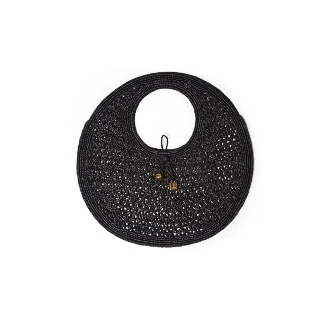 Le Rond Spiaggia raffia shoulder bag Product Image