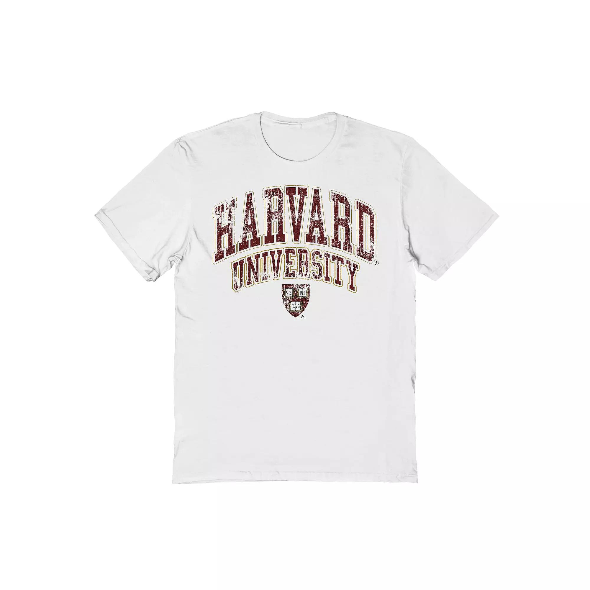 Men's Harvard University Graphic Tee, Size: XL, White Product Image