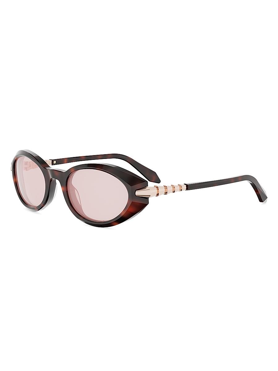 Womens Serpenti Viper 51MM Oval Sunglasses Product Image