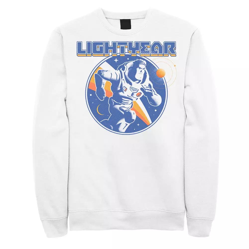 Disney / Pixar's Lightyear Men's Running At Space And Stars Sweatshirt,  Product Image