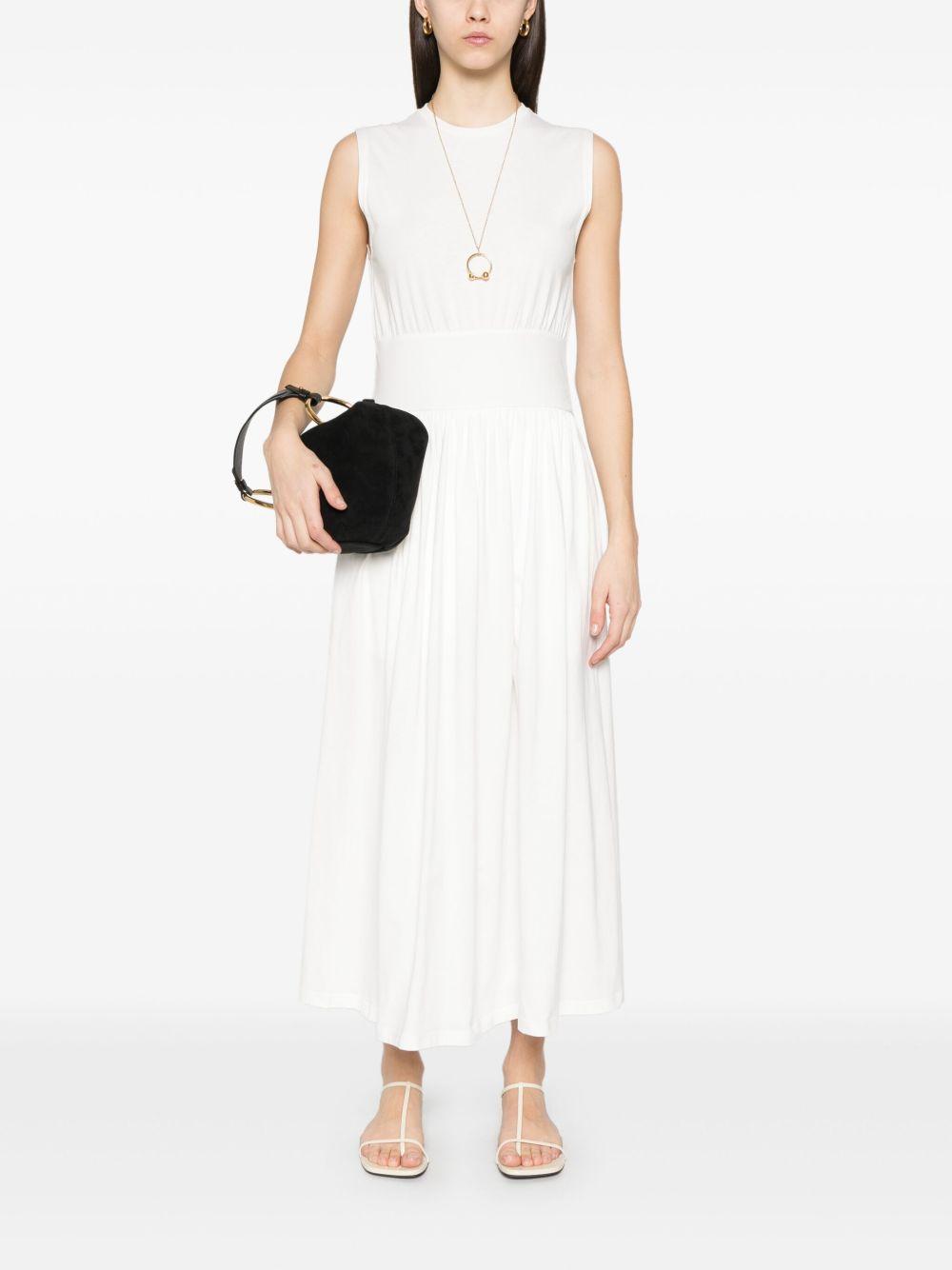 sleeveless cotton maxi dress  Product Image