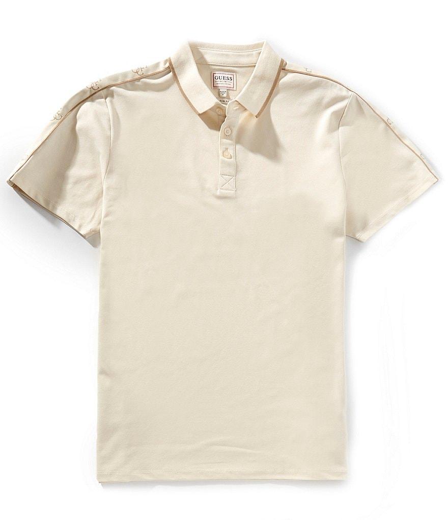 Guess Short Shirt Quattro G Tape Polo Shirt Product Image