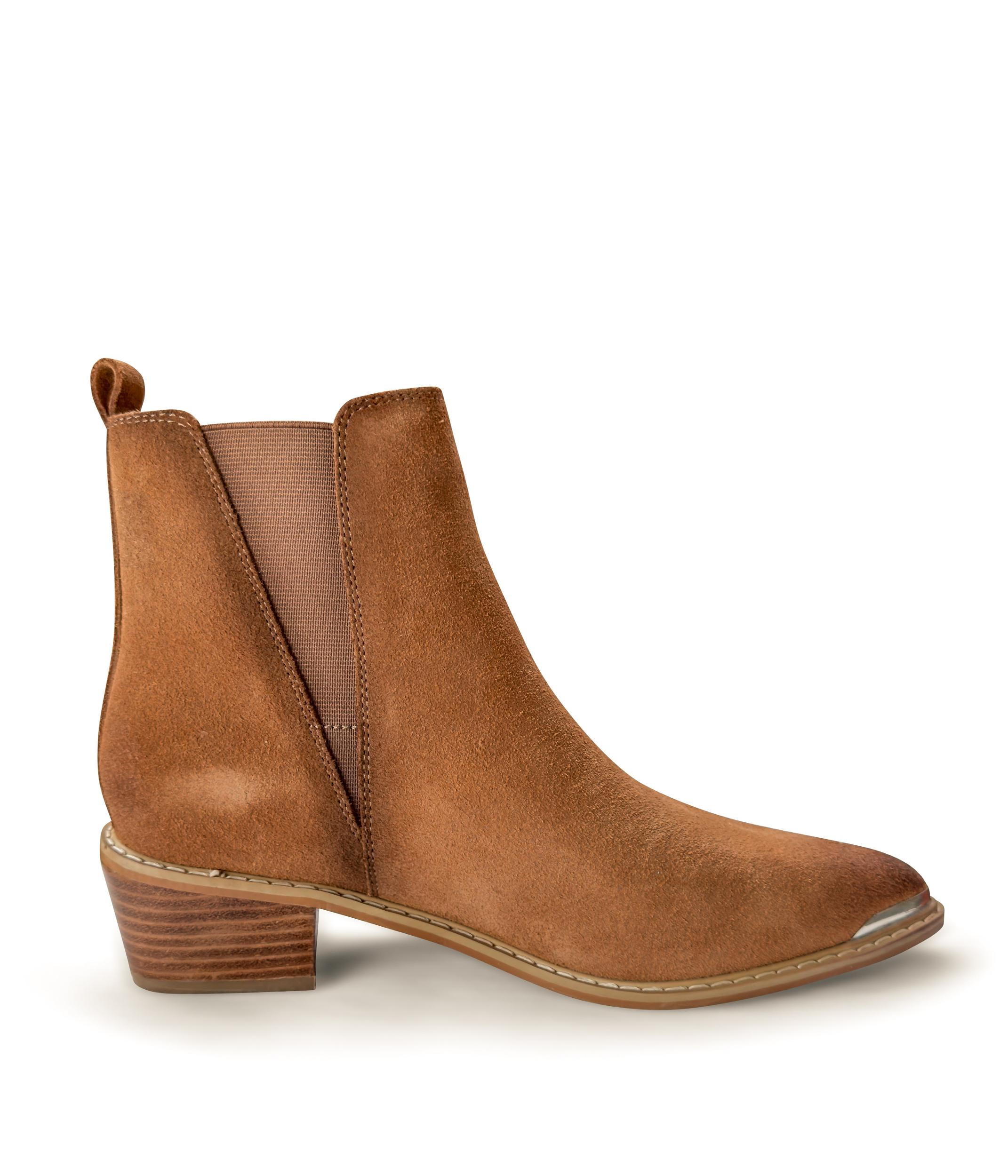 Wylie Suede Ankle Boot in Tan (Online Exclusive) Product Image