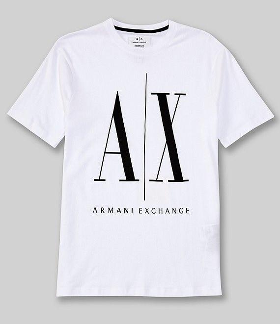 Armani Exchange Short Sleeve Large Icon Logo Graphic T-Shirt Product Image