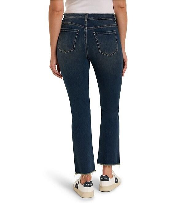 NIC + ZOE Raw Hem Demi Boot Jeans Product Image