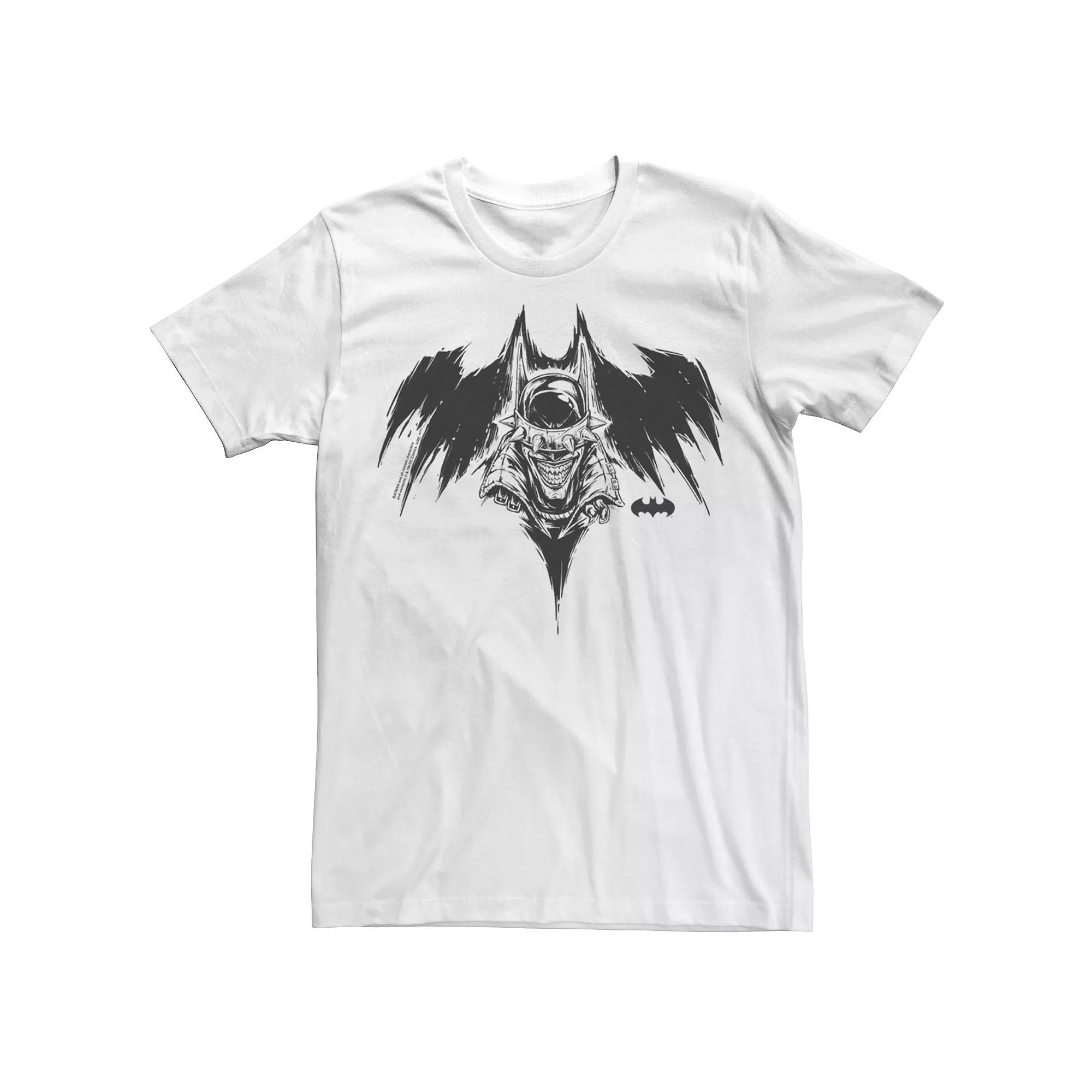 Men's DC Fandome Batman Joker Logo Tee, Size: Medium, White Product Image