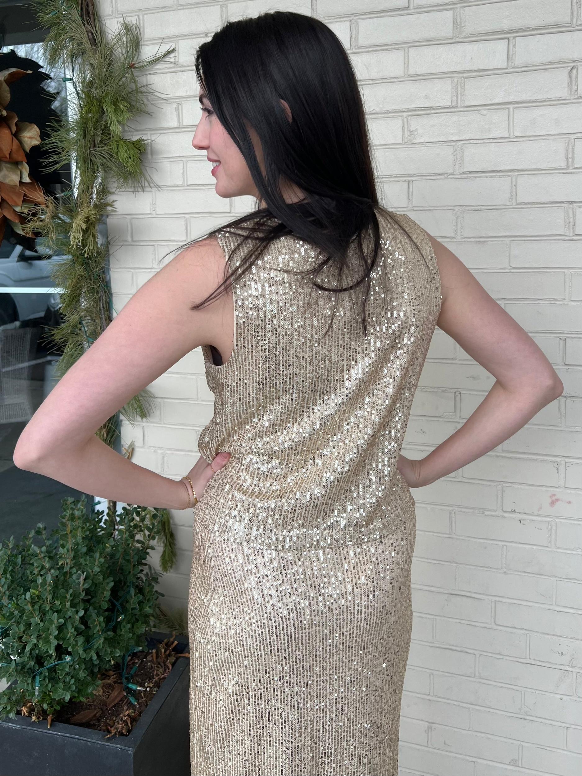 Sloane Sequin Top Product Image