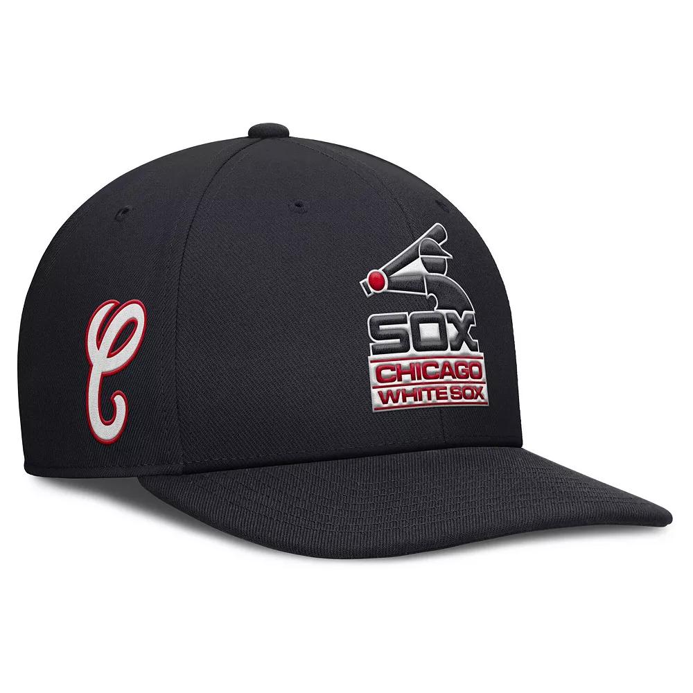 Men's Nike Navy Chicago White Sox Pro Performance Snapback Hat, Size: Medium/Large, Blue Product Image