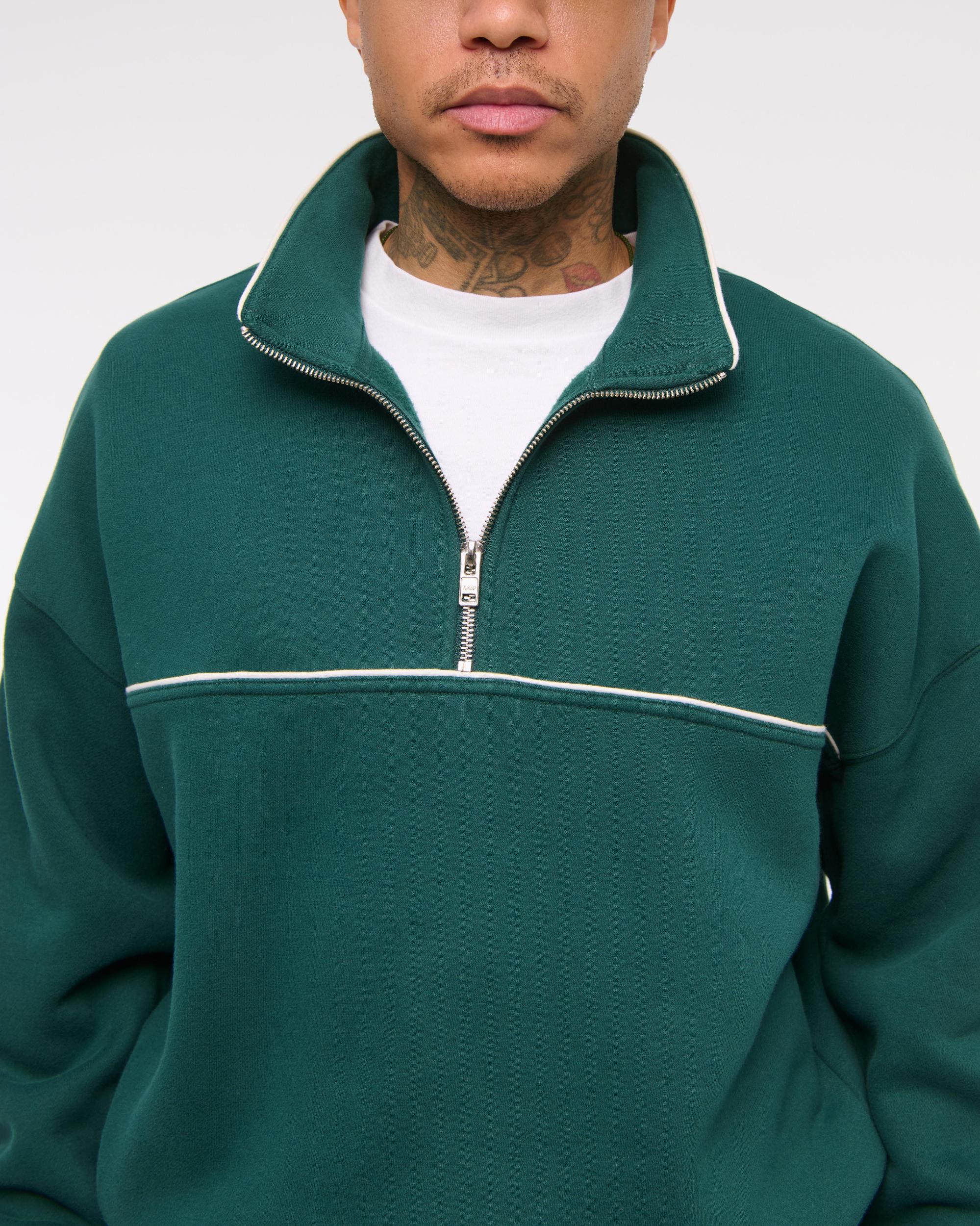 Essential Half-Zip Sweatshirt Product Image