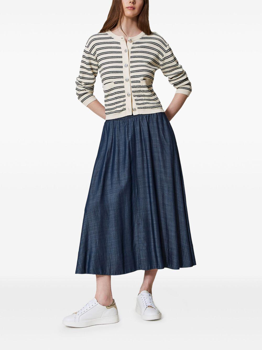 pleated midi skirt  Product Image