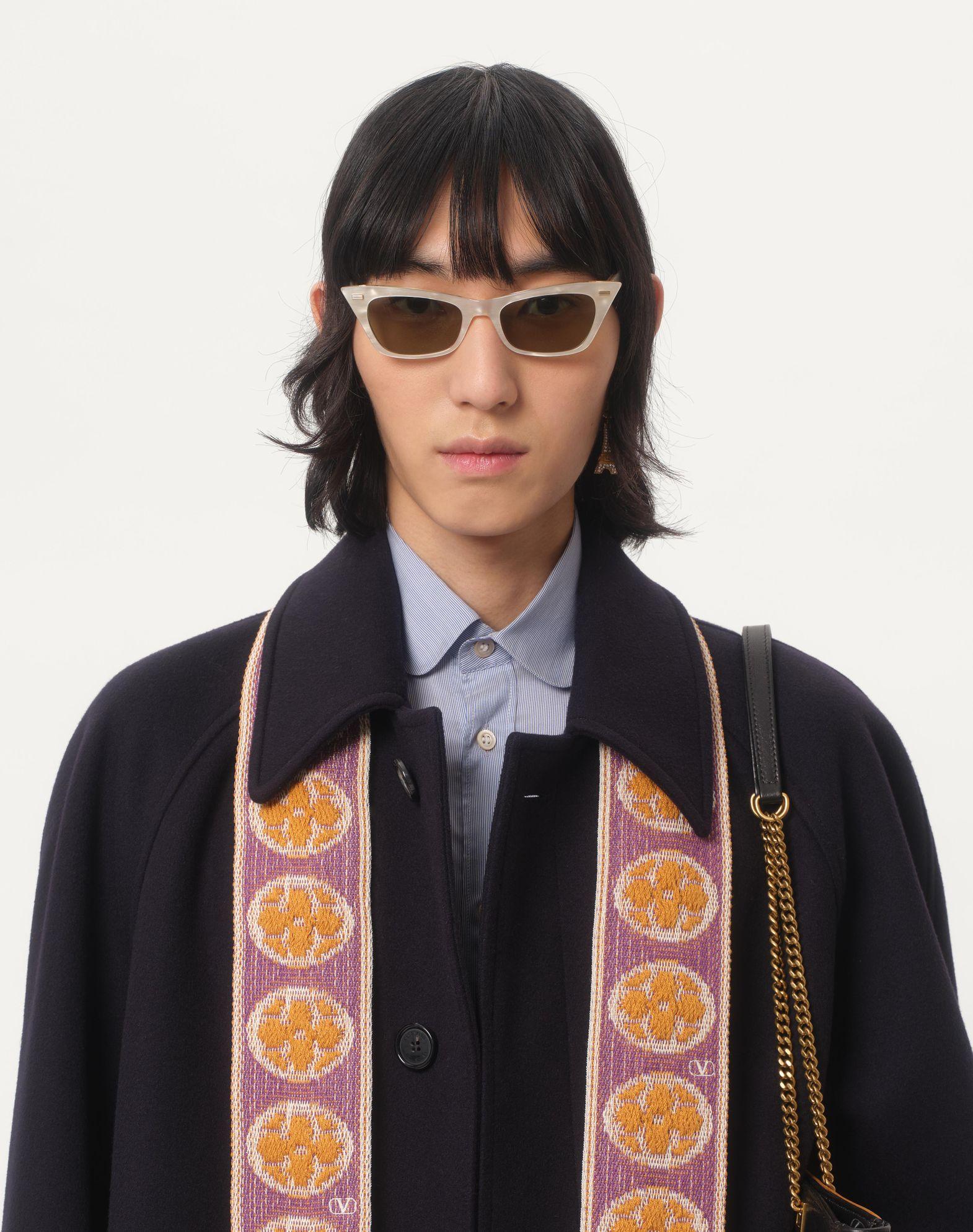 Single-Breasted Wool And Cashmere Coat Product Image