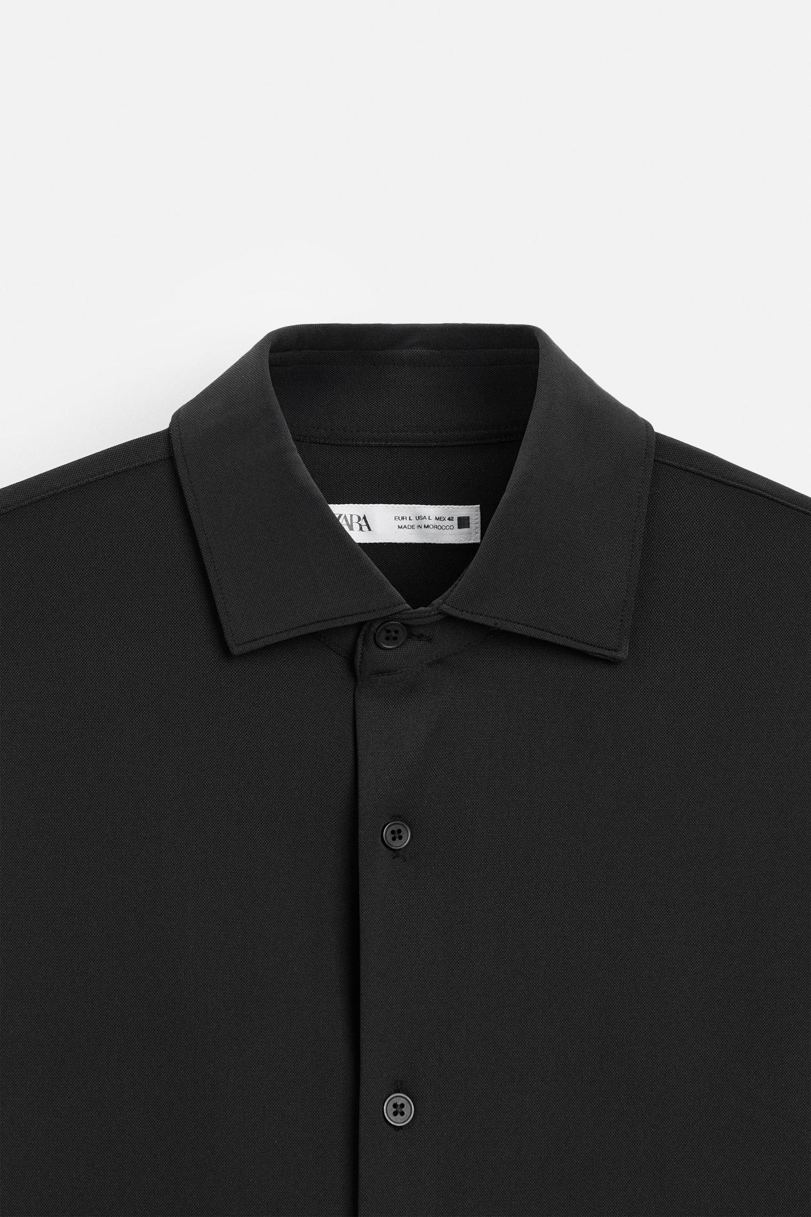 TEXTURED STRETCH SHIRT Product Image