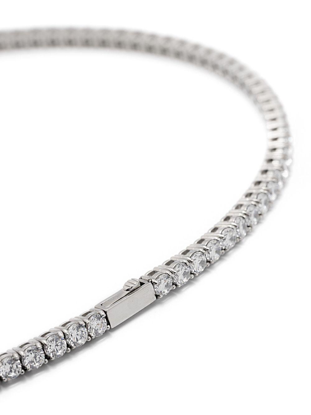 Tennis crystal-embellished necklace Product Image