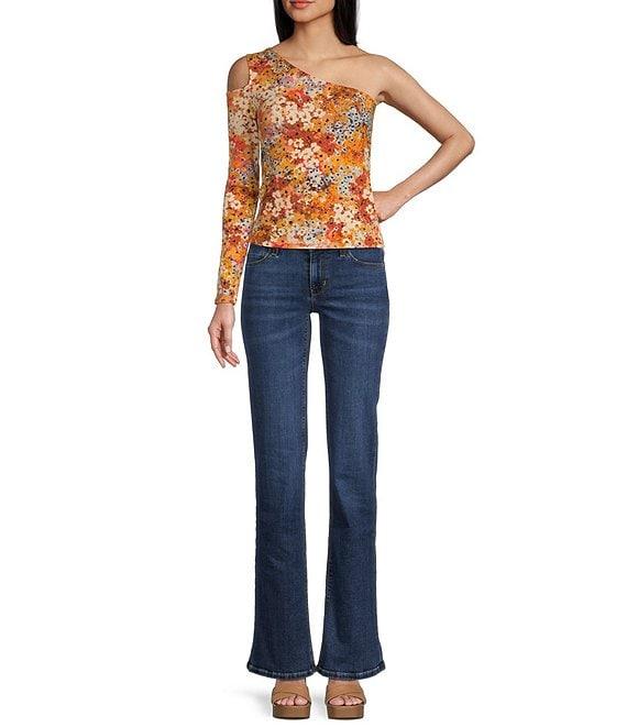 Guess One Sleeve Heidi Printed Top Product Image