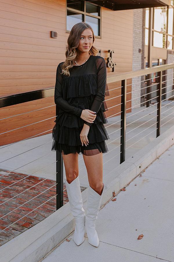 Martinis For Two Tiered Romper Product Image