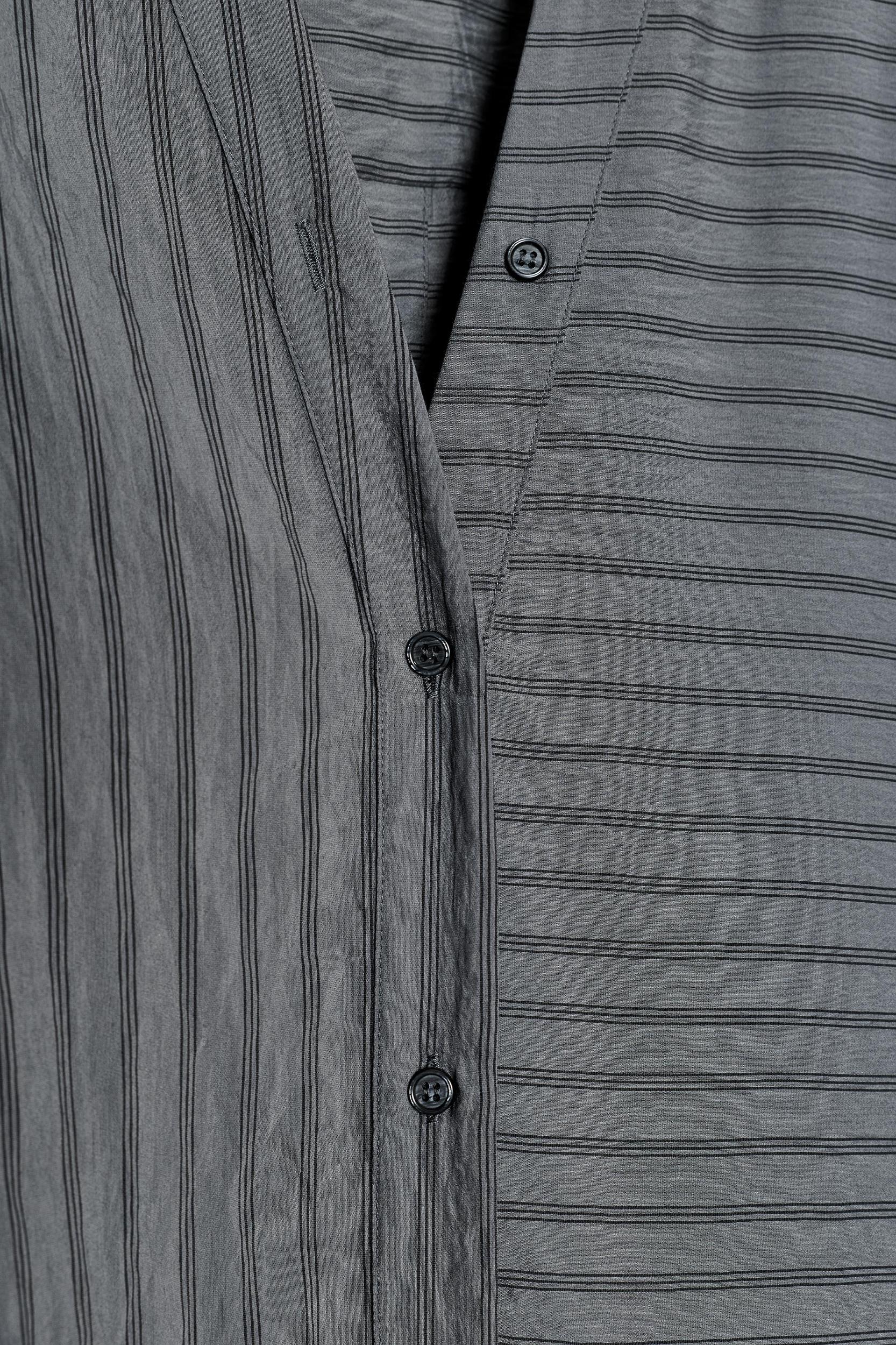 STRIPED SHIRT DRESS ZW COLLECTION Product Image