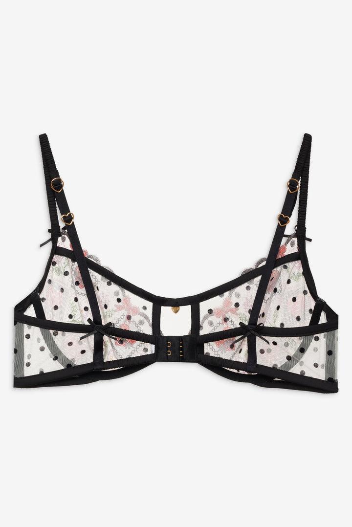 Paris Underwire Bra — Red Product Image