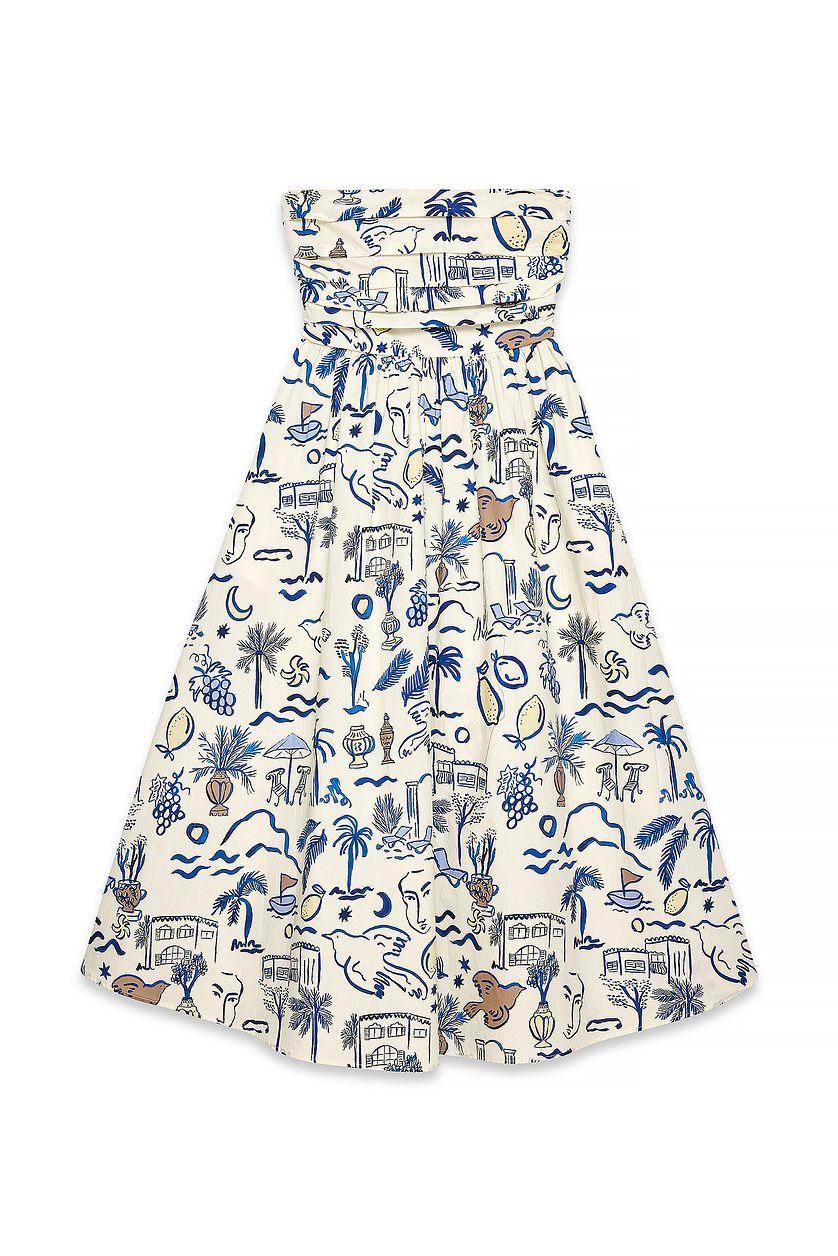 Bandeau Tie Back Dress Product Image