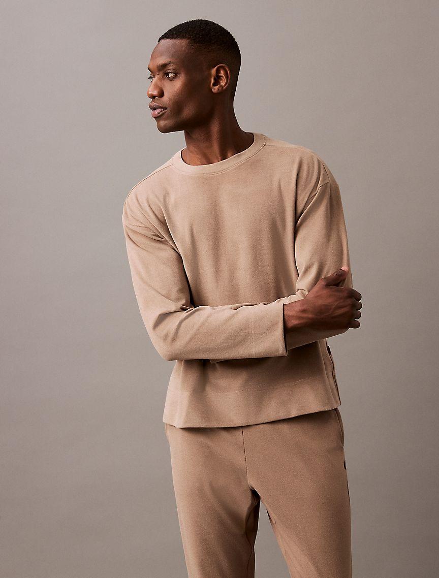 Plush Fleece Relaxed Sweatshirt Product Image