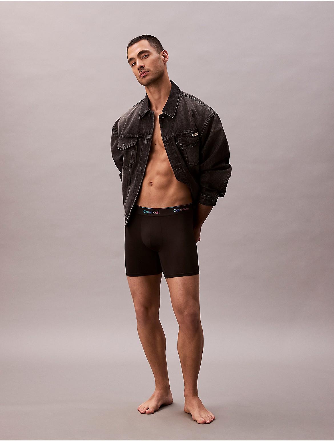 Microfiber Stretch Pride Boxer Brief Product Image