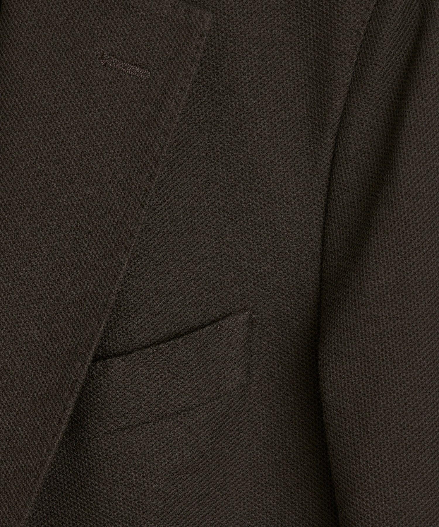 Italian Knit Sport Coat in Espresso Bean Product Image