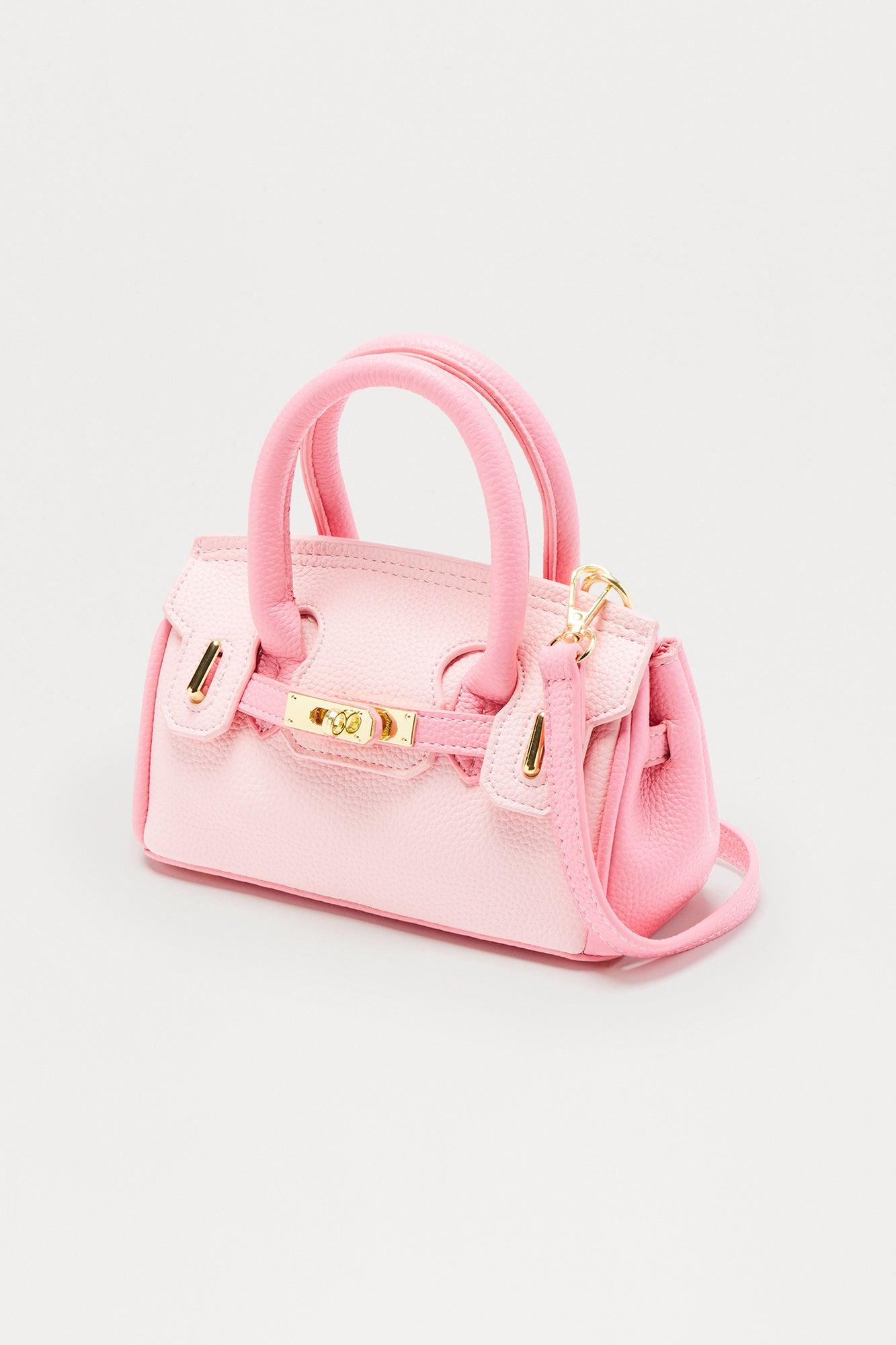 Daydream Colorblock Satchel Handbag - Pink Product Image