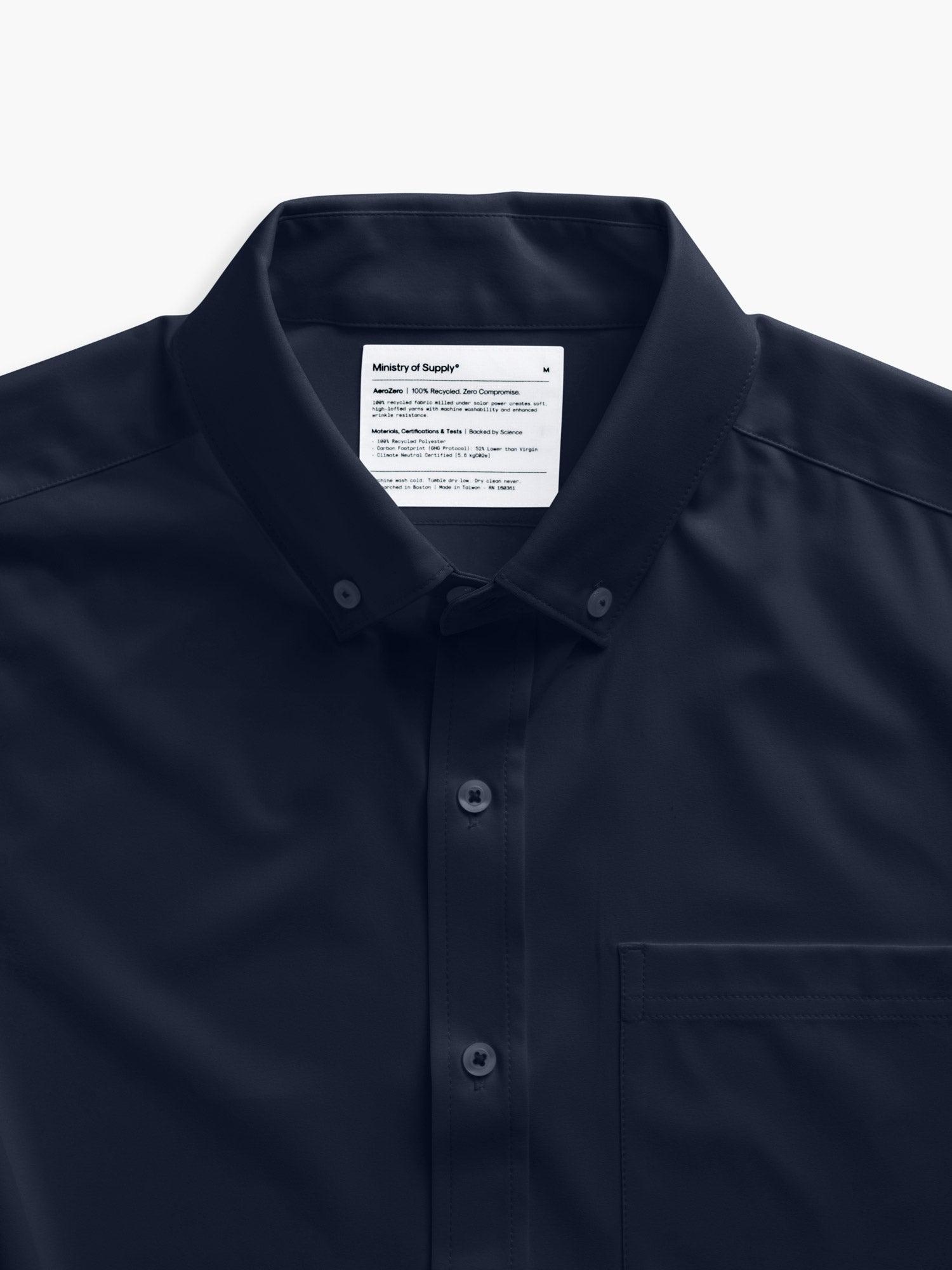 Men's AeroZeroº Sport Shirt - Dark Navy (MPS) Product Image