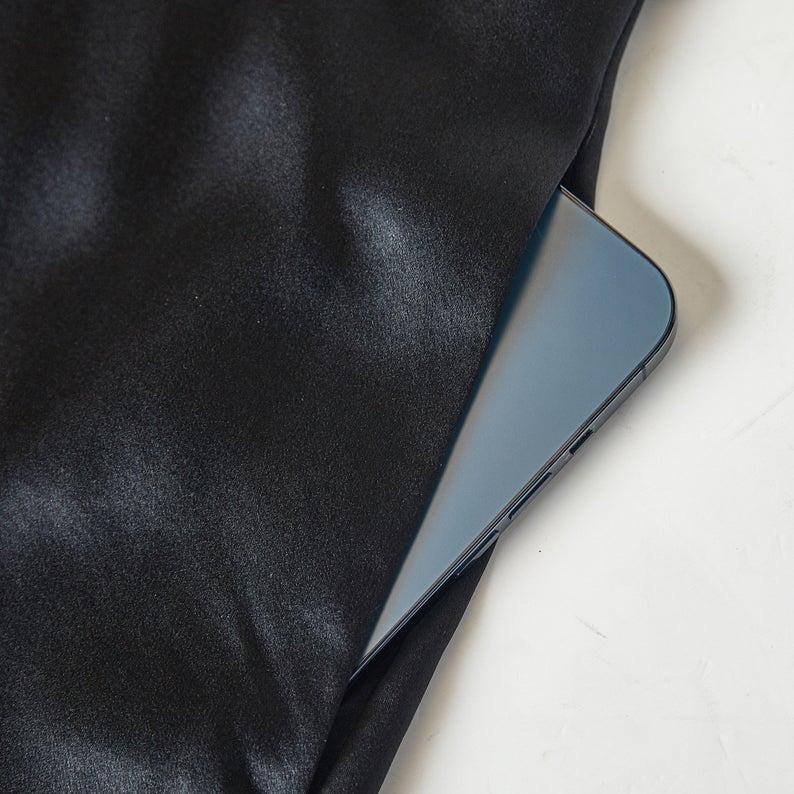 Gift Set | Pure Silk Beige Kimono Robe & Slip Dress | 22 Momme | Float Collection Product Image