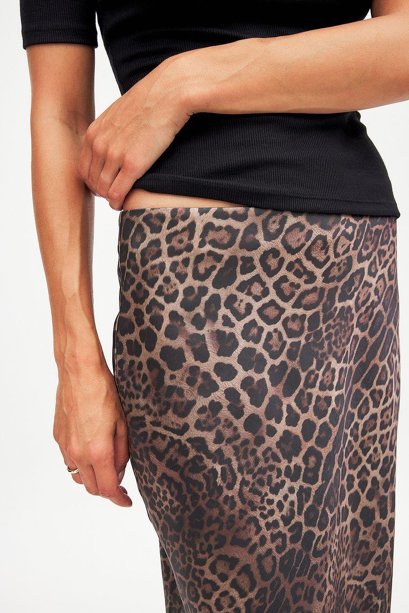 Satin Midi Skirt Product Image