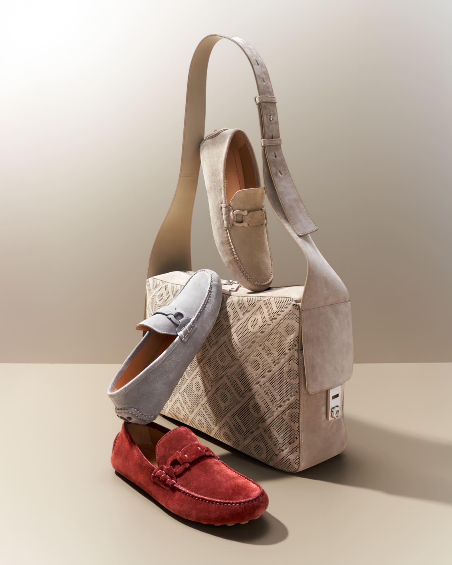 Men's Byte Suede Driving Shoes Product Image