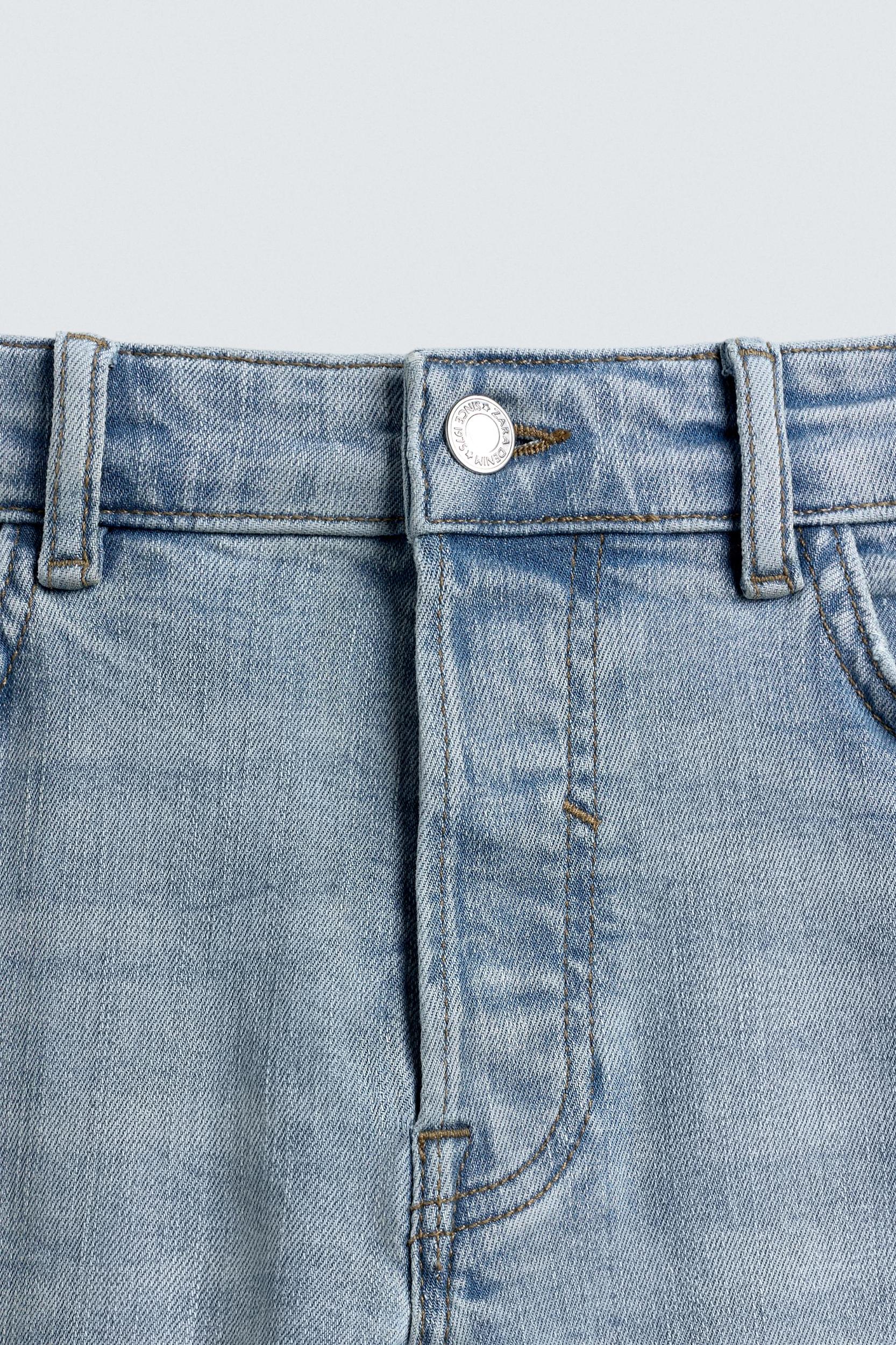 RIPPED SKINNY FIT JEANS Product Image