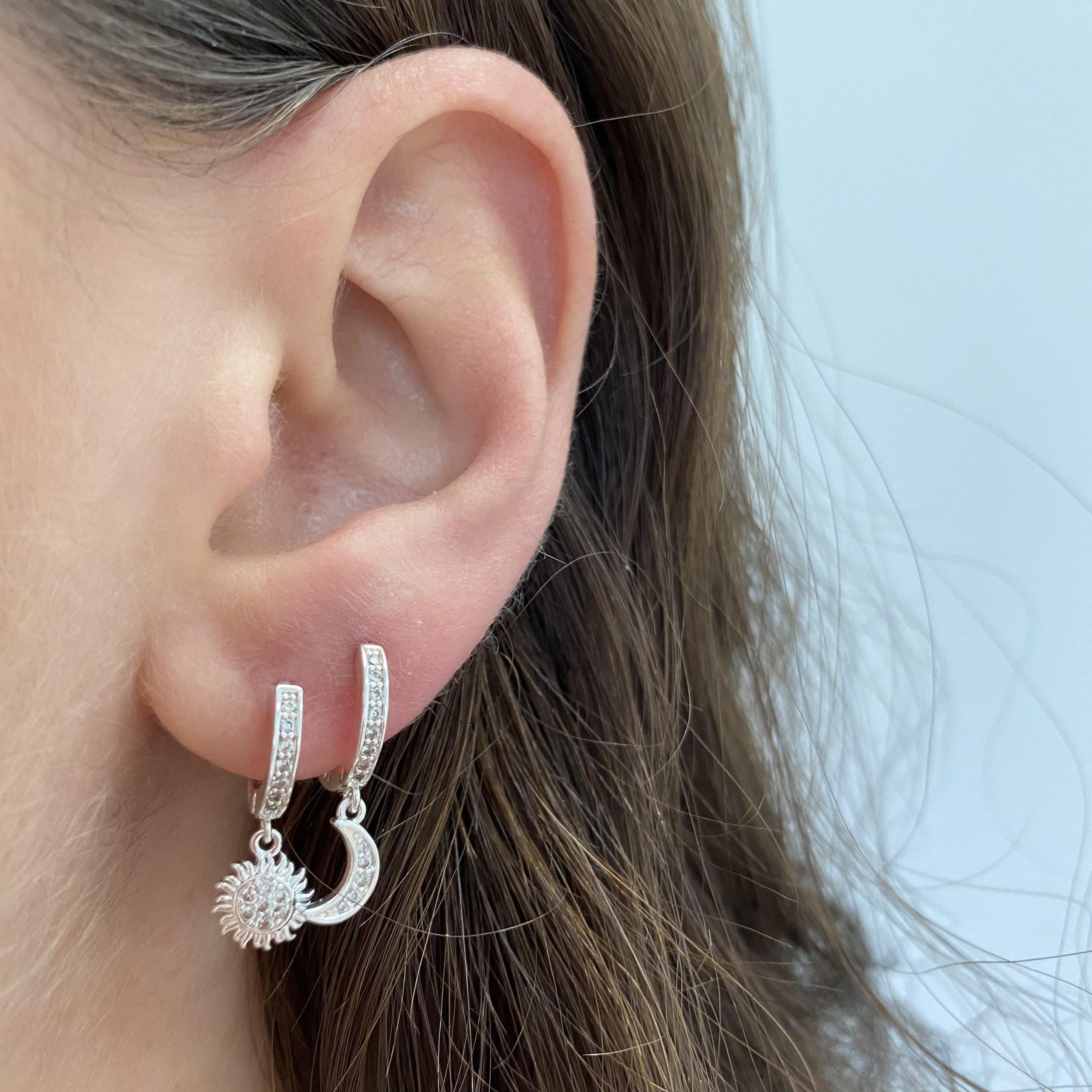 Day and Night Earrings Product Image