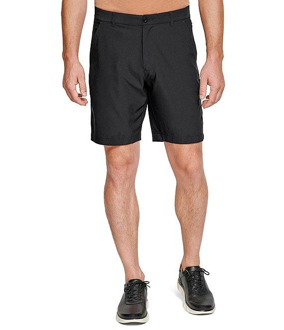 Johnston & Murphy XC4 Performance Stretch Flat Front 9#double; Inseam Shorts Product Image