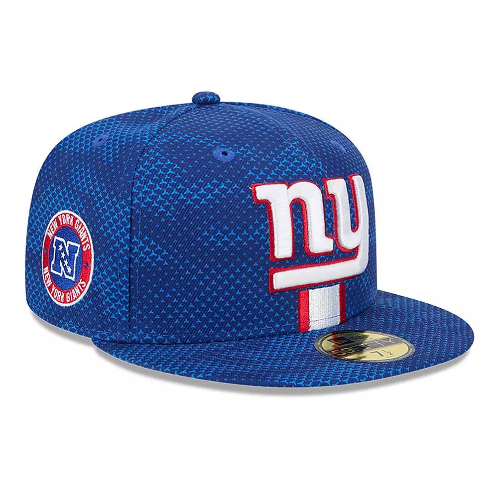 Men's New Era  Royal New York Giants 2024 Sideline 59FIFTY Fitted Hat, Size: 7 1/4, Blue Product Image