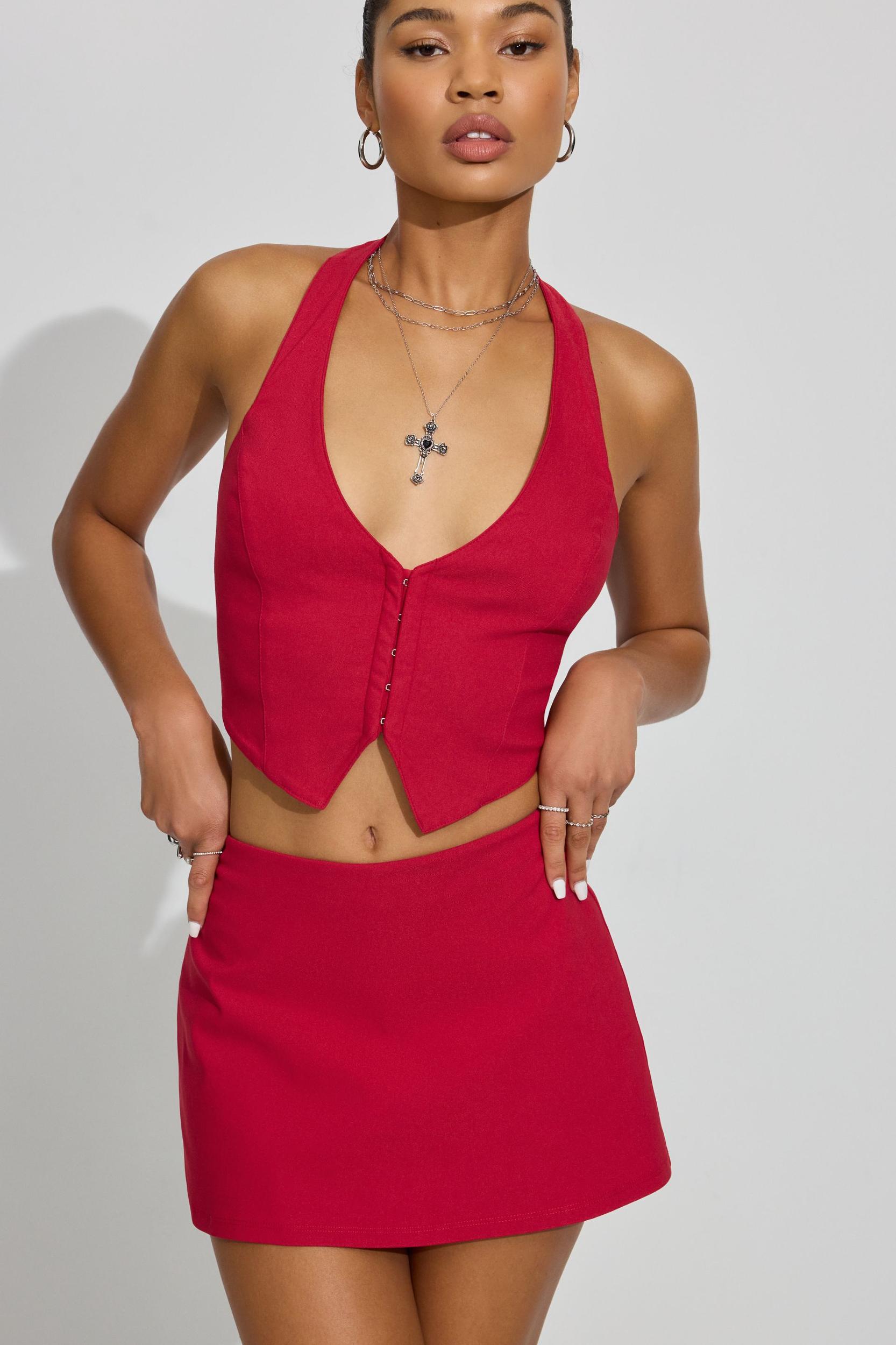 Paris A-Line Micro Skort Product Image