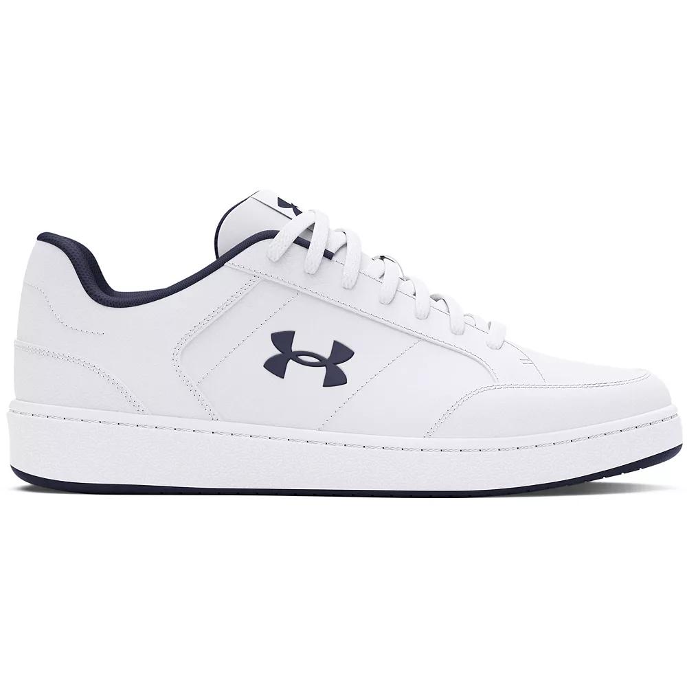 Under Armour Official Men's Sneakers, Size: 11.5, White Navy Product Image