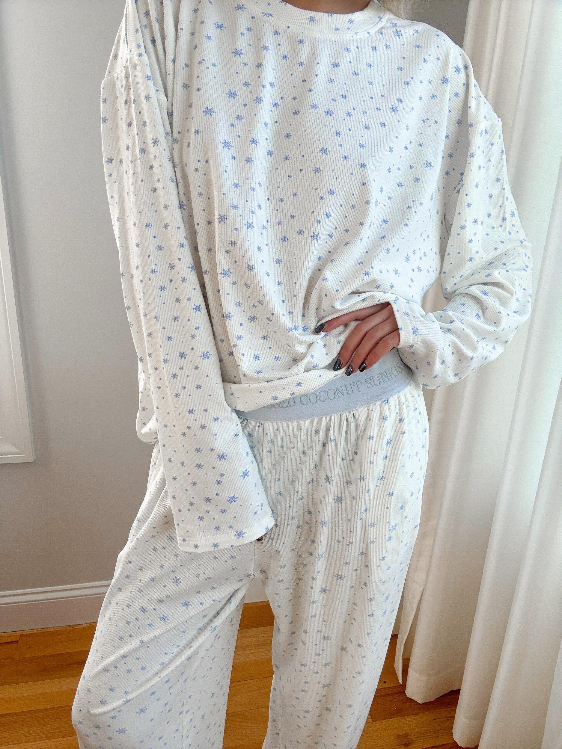 Snowflake Sunkissedcoconut Pajama Pants Product Image