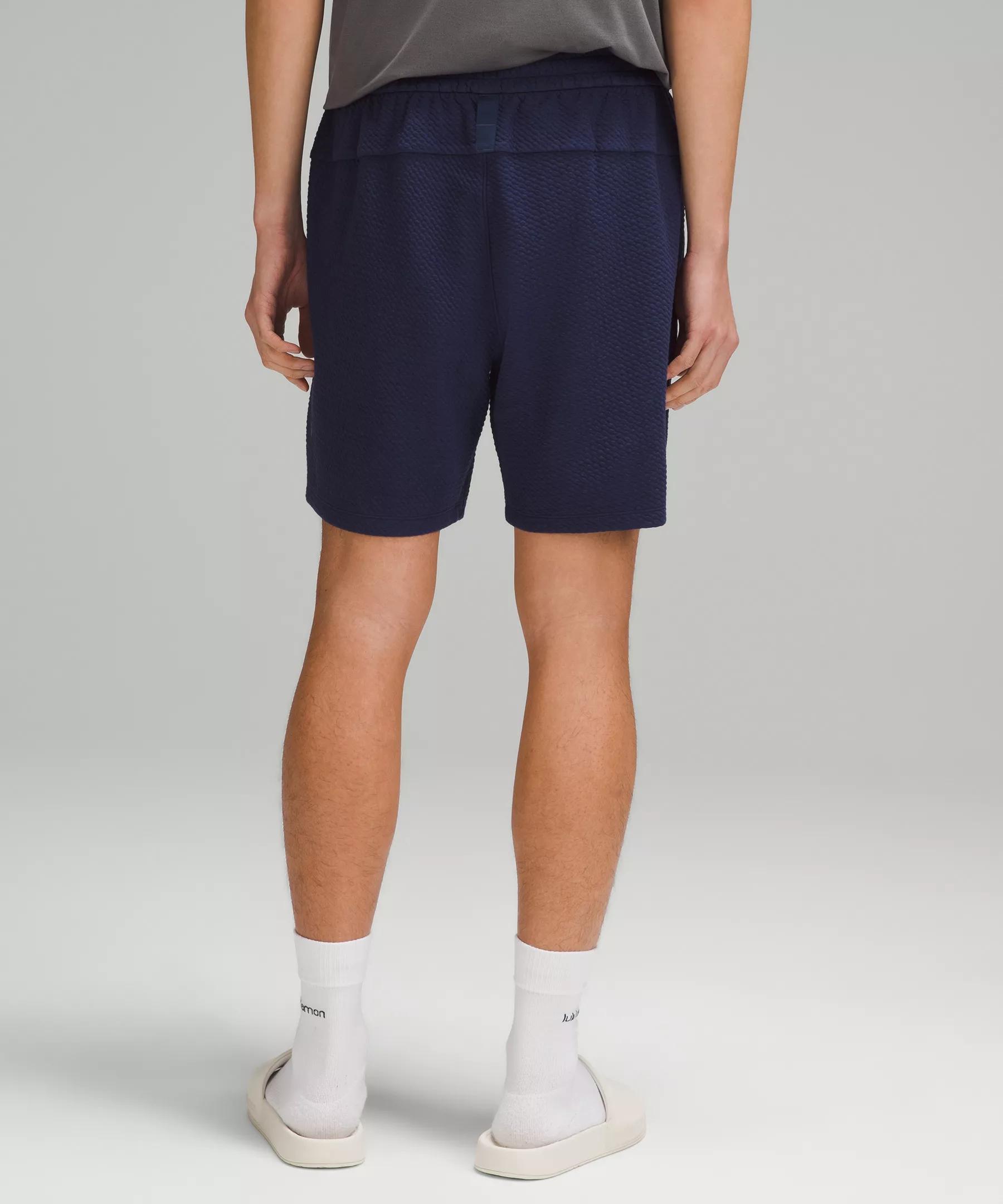 Textured Double-Knit Cotton Short 7" Product Image