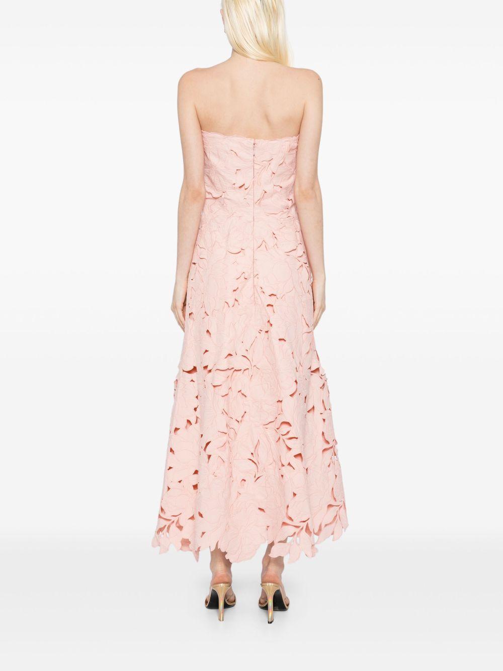 floral-cut lace dress Product Image