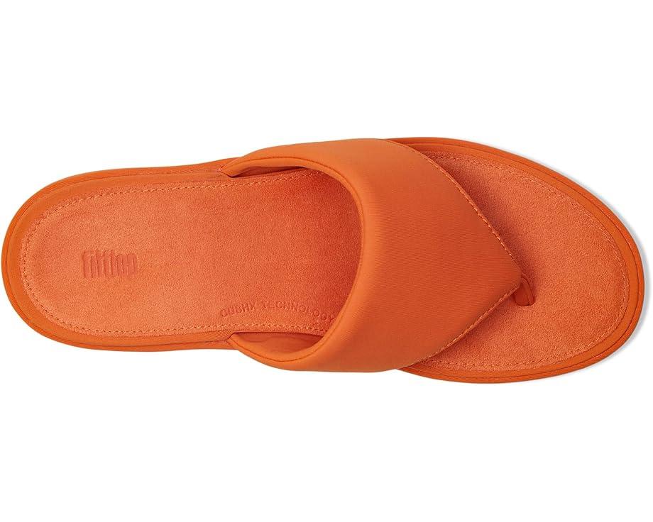 F-Mode Go Adjustable Flatform Toe-Post Sandals Product Image