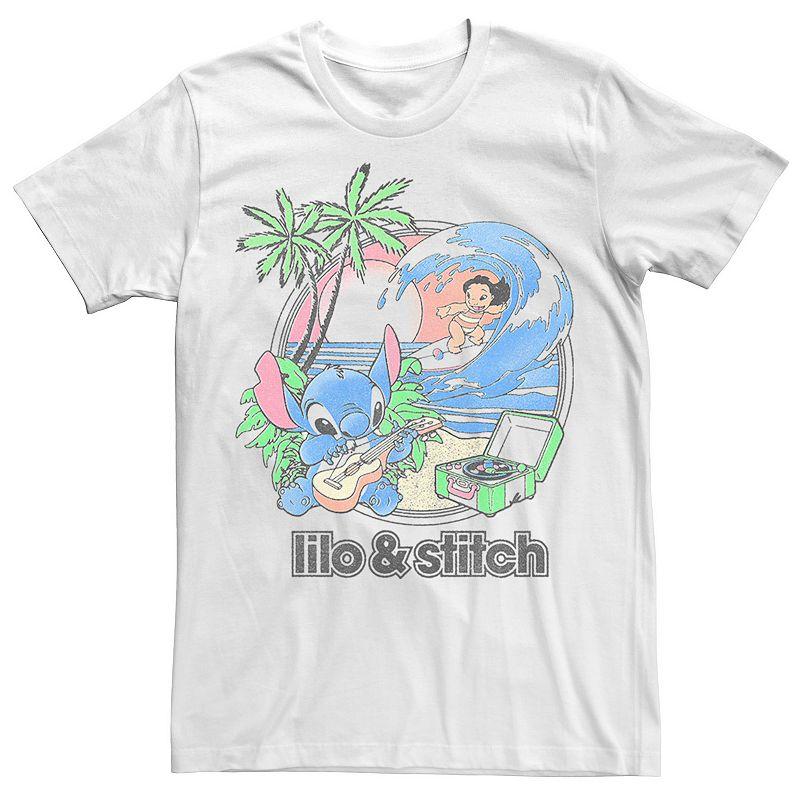 Men's Disney's Lilo & Stitch Beach Duo Tee,  Product Image